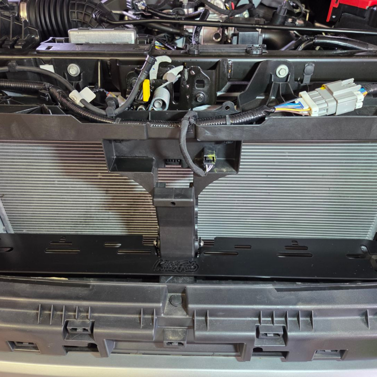 PY Ranger/ NF Amarok Universal Behind Grill Light Bar Mount