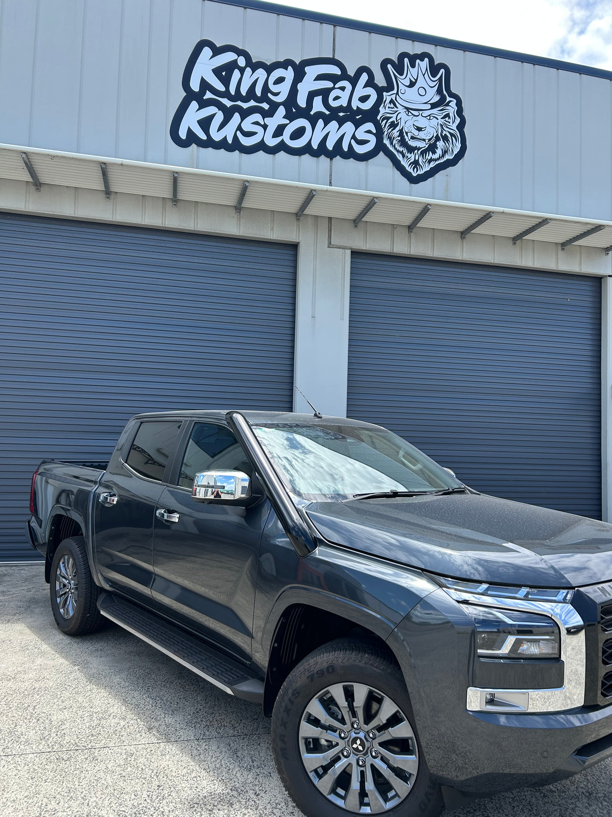 MV Triton 4” Short Entry Snorkel