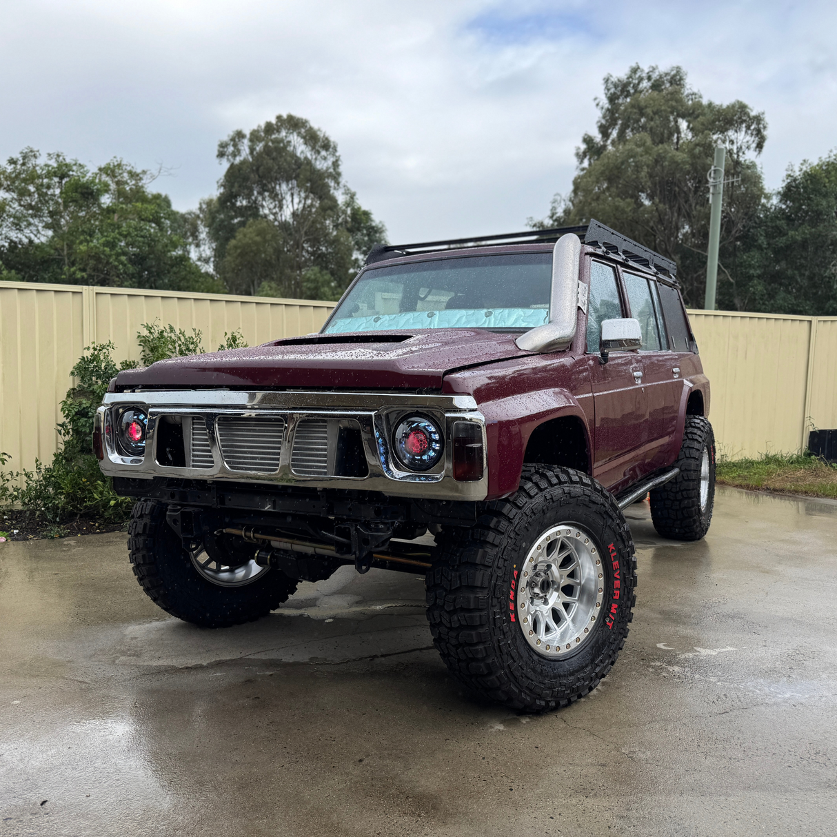 GQ 5" Bonnet Entry Snorkel and Air Box Kit