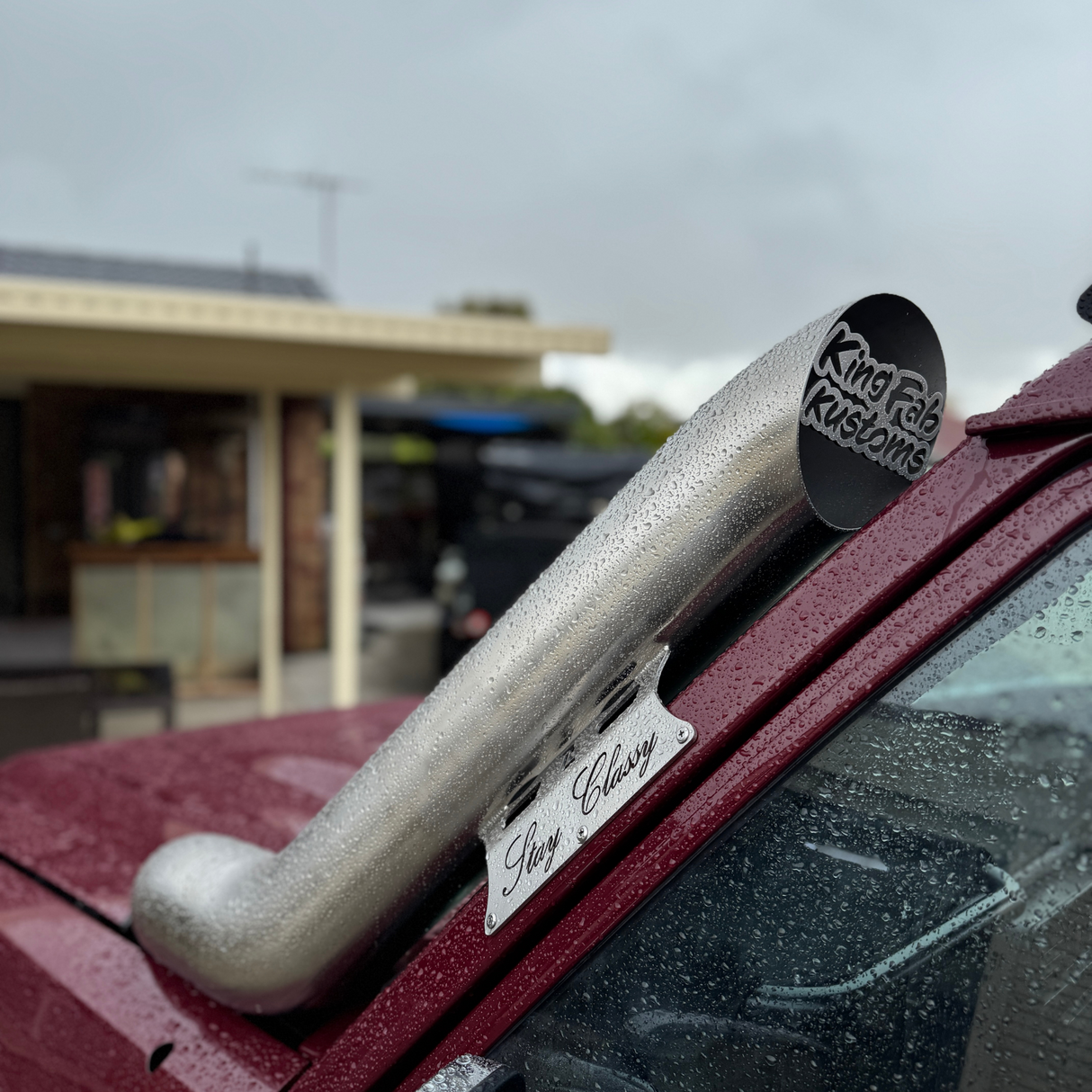 GQ 5" Bonnet Entry Snorkel and Air Box Kit