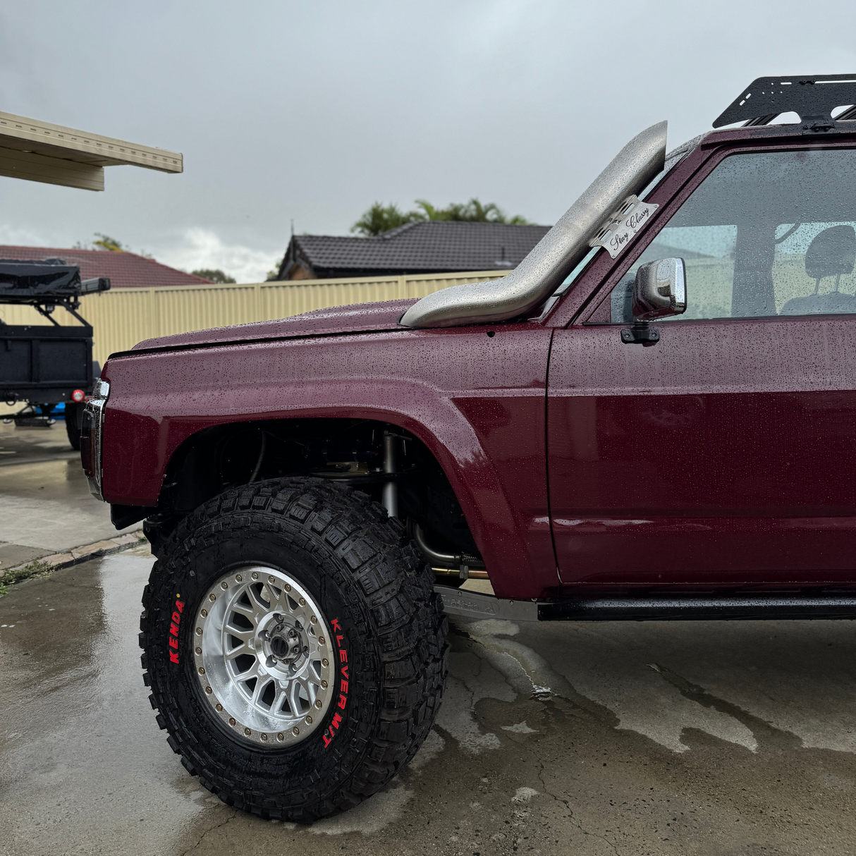 GQ 5" Bonnet Entry Snorkel and Air Box Kit