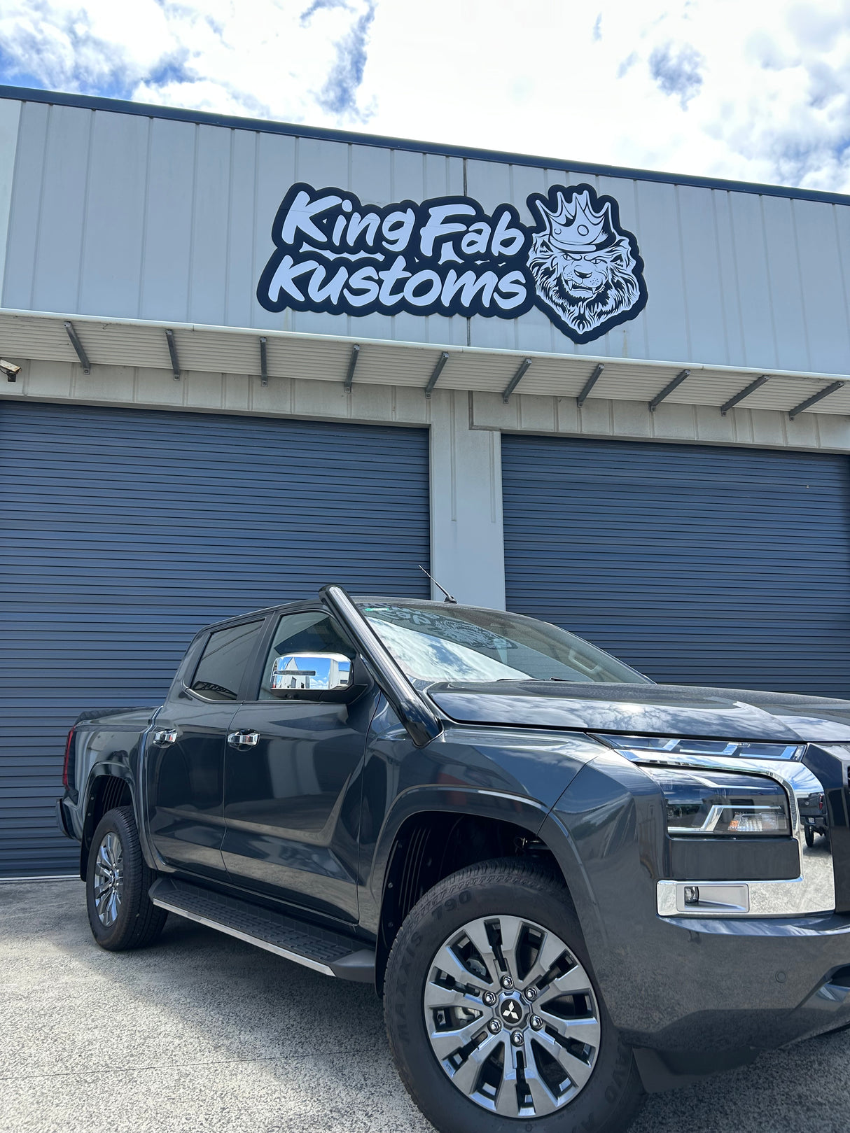 MV Triton 4” Short Entry Snorkel