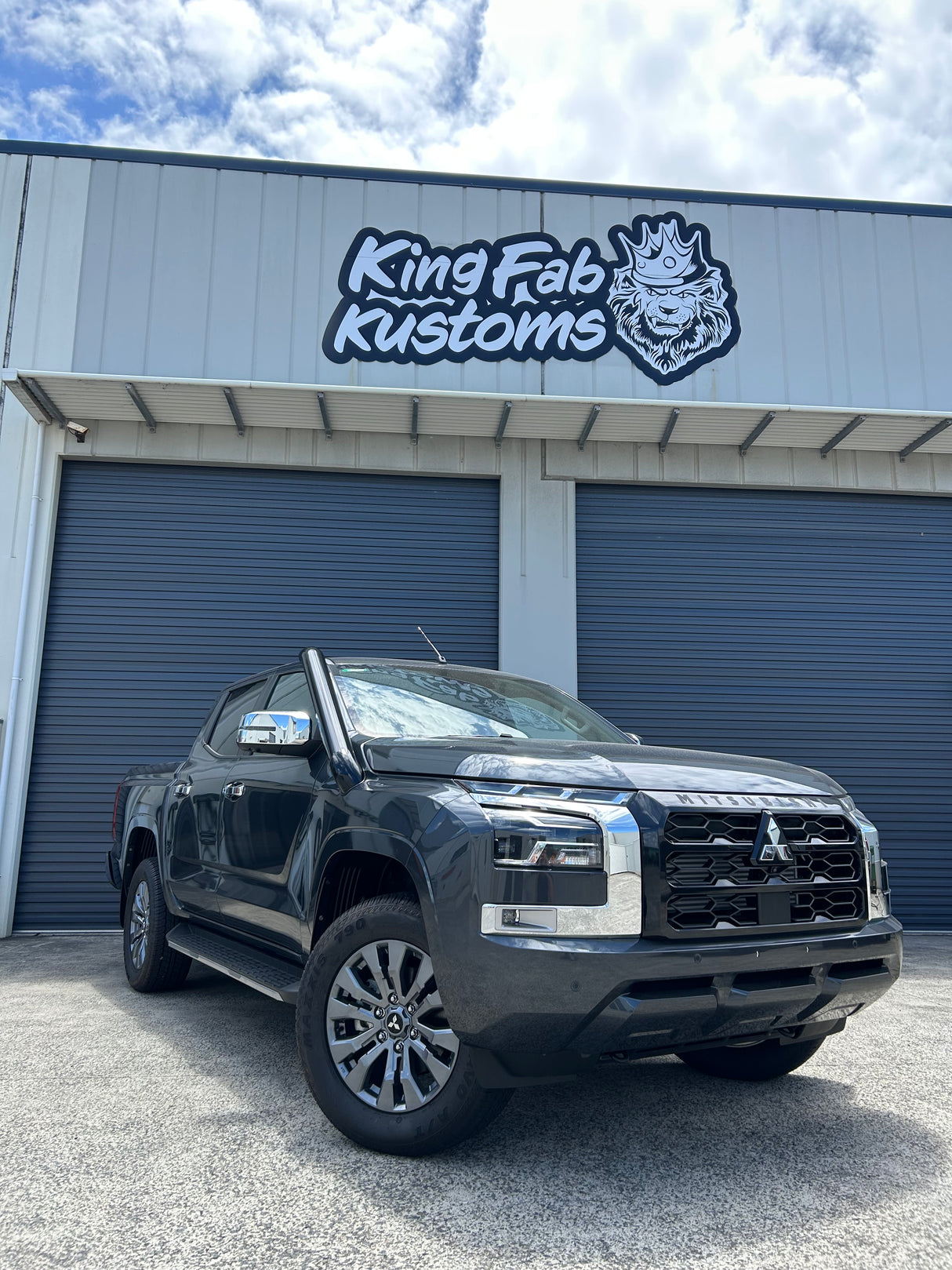 MV Triton 4” Short Entry Snorkel