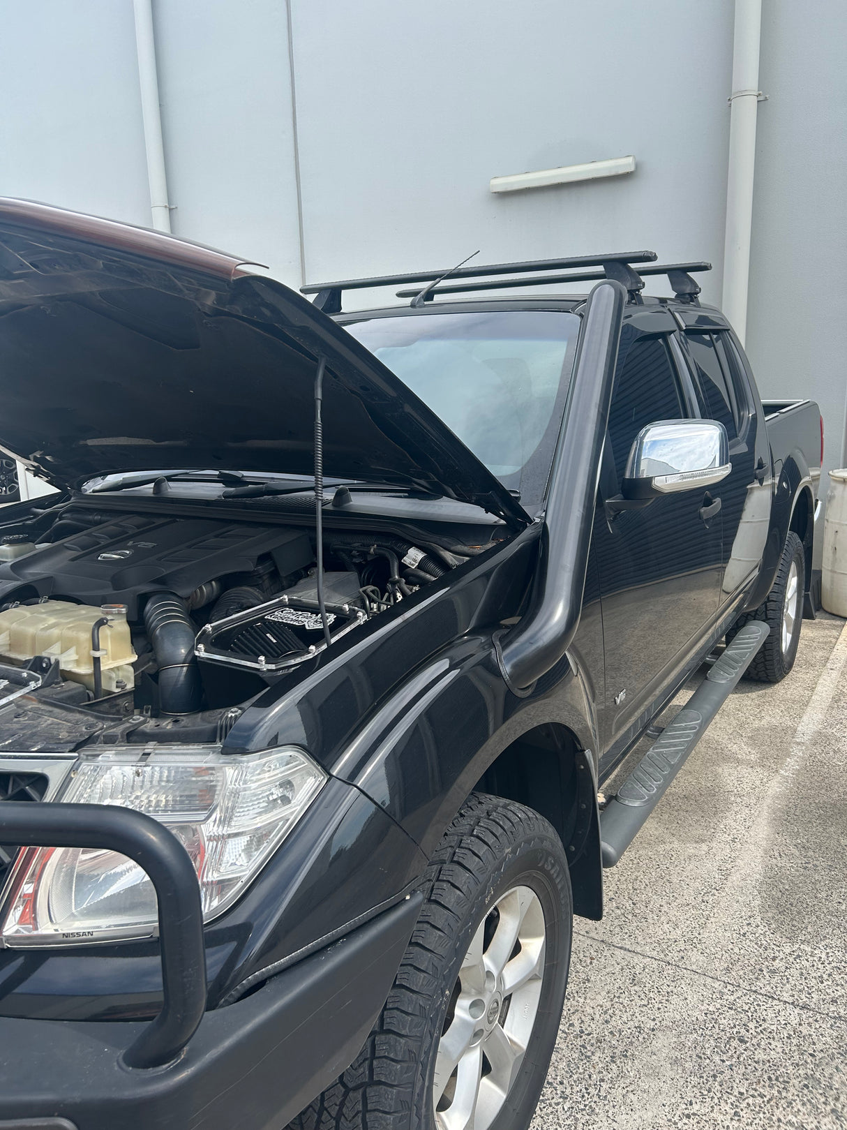 D40 (V6) TURBO DIESEL NAVARA HIGH FLOW POD FILTER AIRBOX