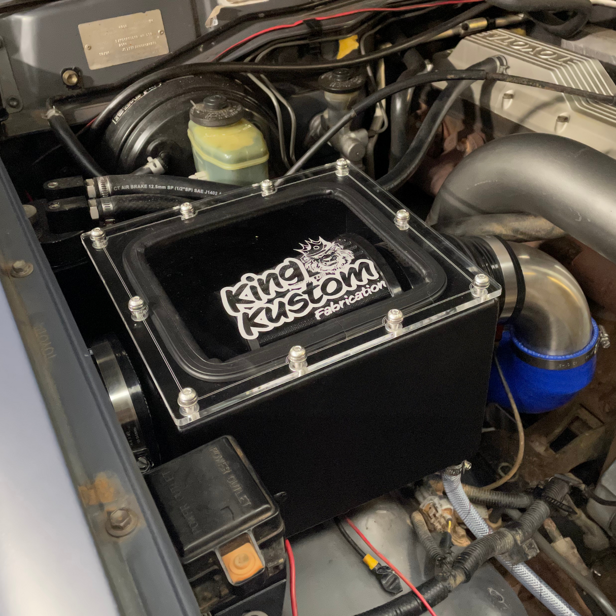 TOYOTA LAND CRUISER 80 SERIES STANDARD SIZE POD FILTER AIR BOX