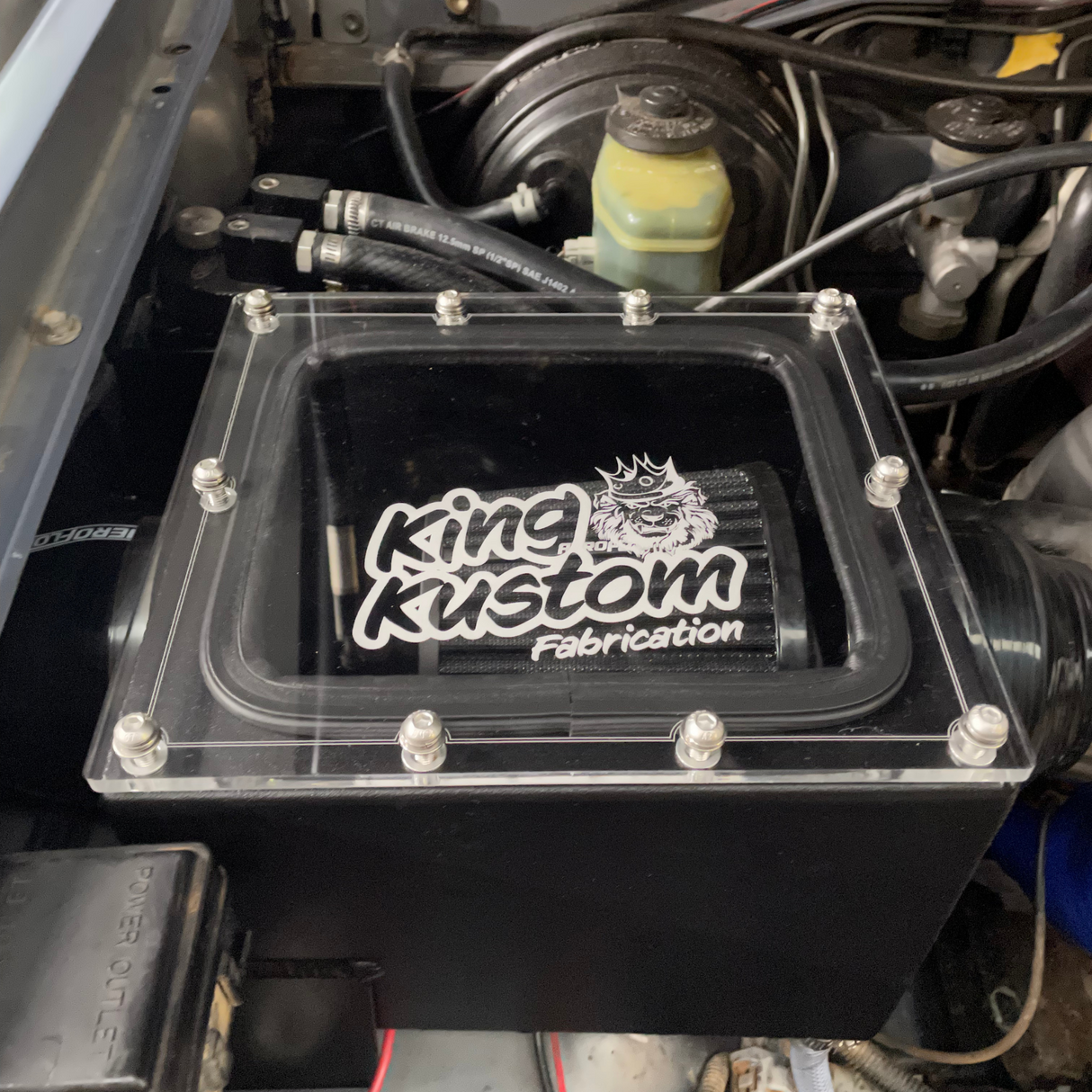 TOYOTA LAND CRUISER 80 SERIES STANDARD SIZE POD FILTER AIR BOX