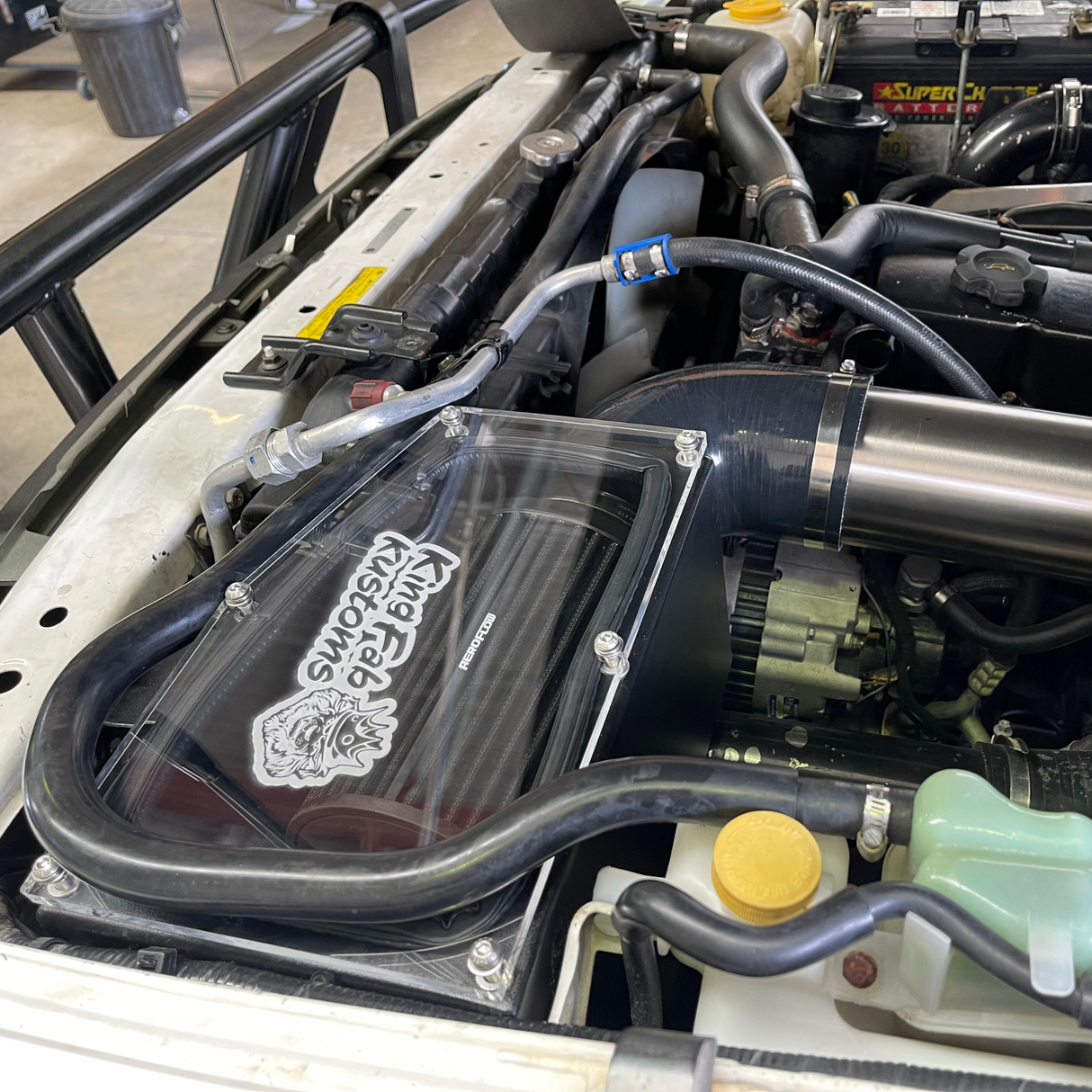 GU NISSAN PATROL Y61 HIGH FLOW AIR BOX