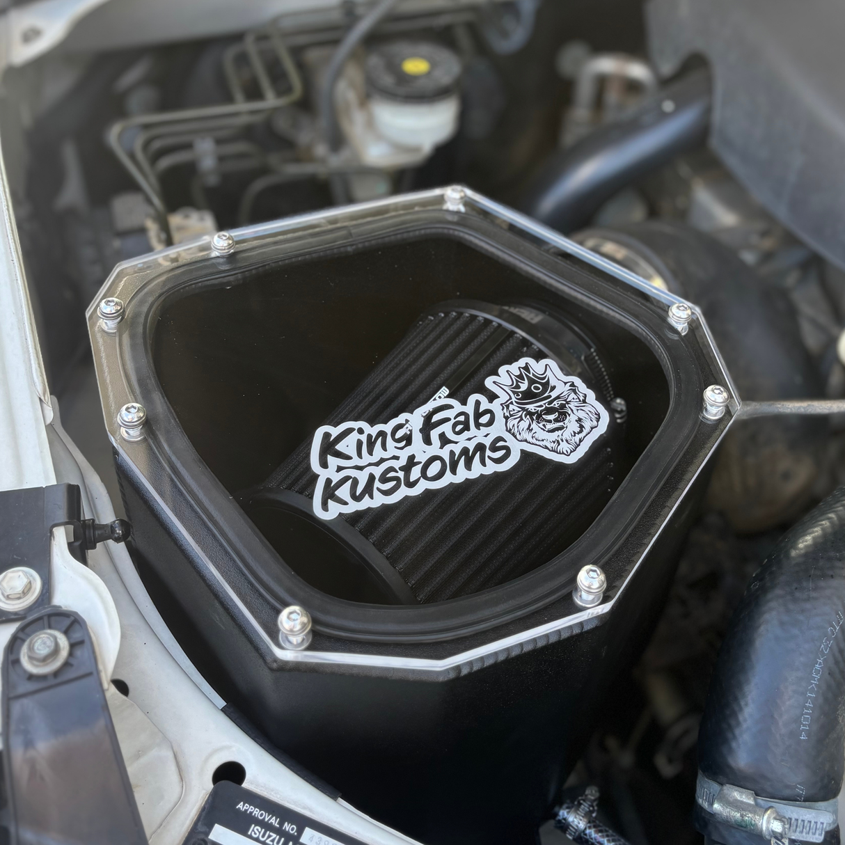 RT ISUZU DMAX 2012-2020 HIGH FLOW POD FILTER AIRBOX (NON DPF)